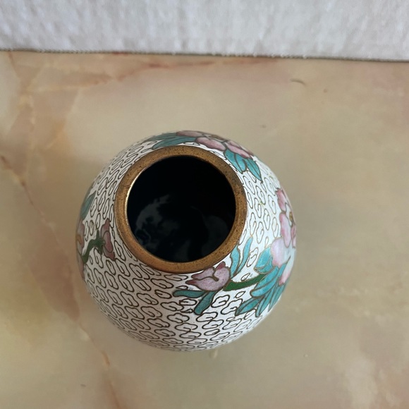 Cloisonne Vase - Picture 3 of 4